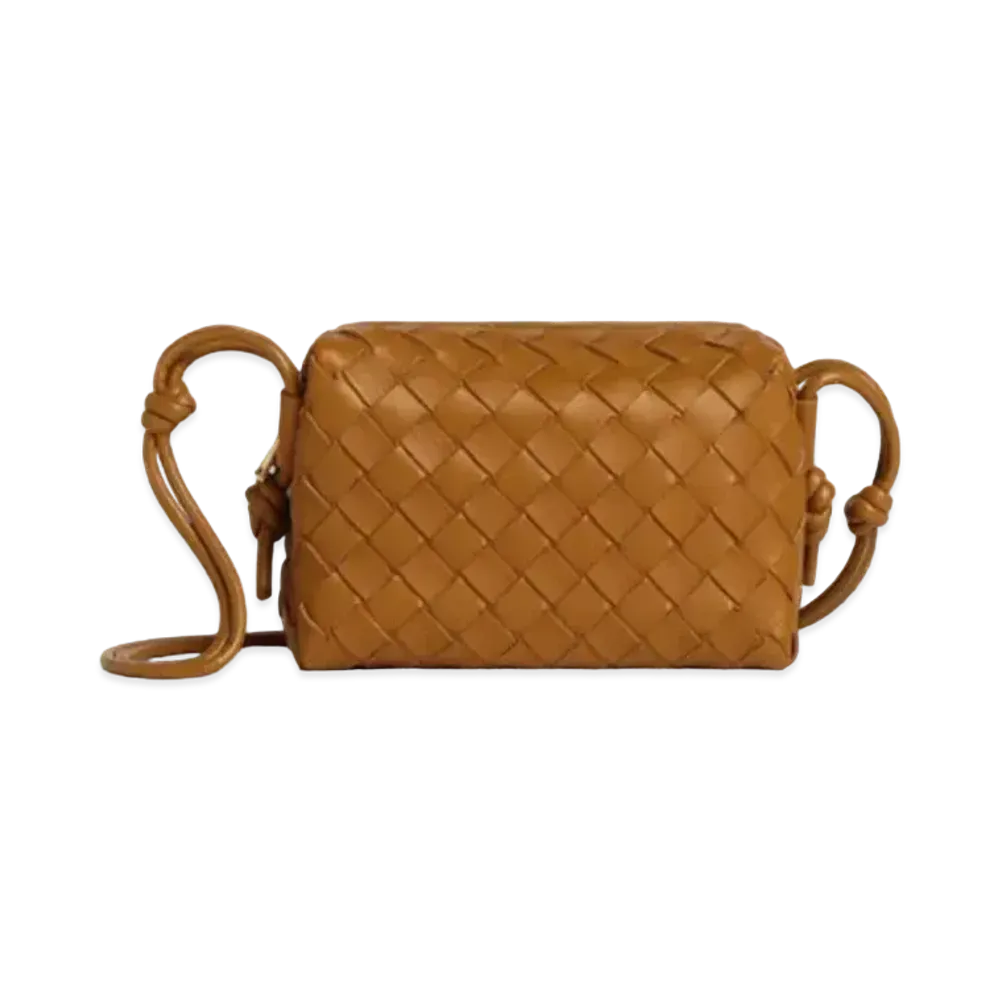 Bottega Veneta Candy Loop camera Bag "Brown"