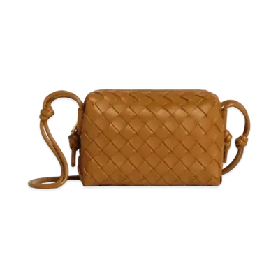 Bottega Veneta Candy Loop camera Bag "Brown"