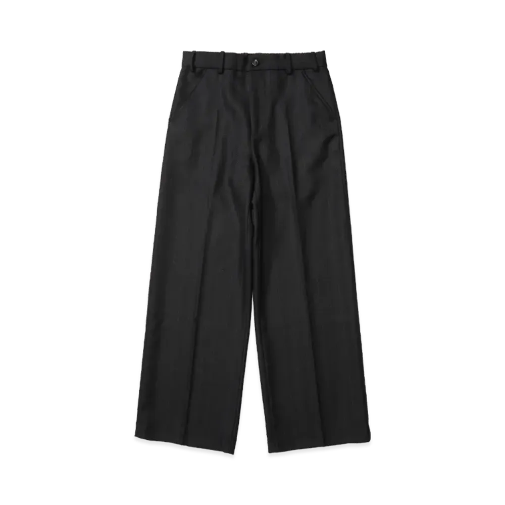 OUR LEGACY Sailor Trouser "Maitre D Black Wool"