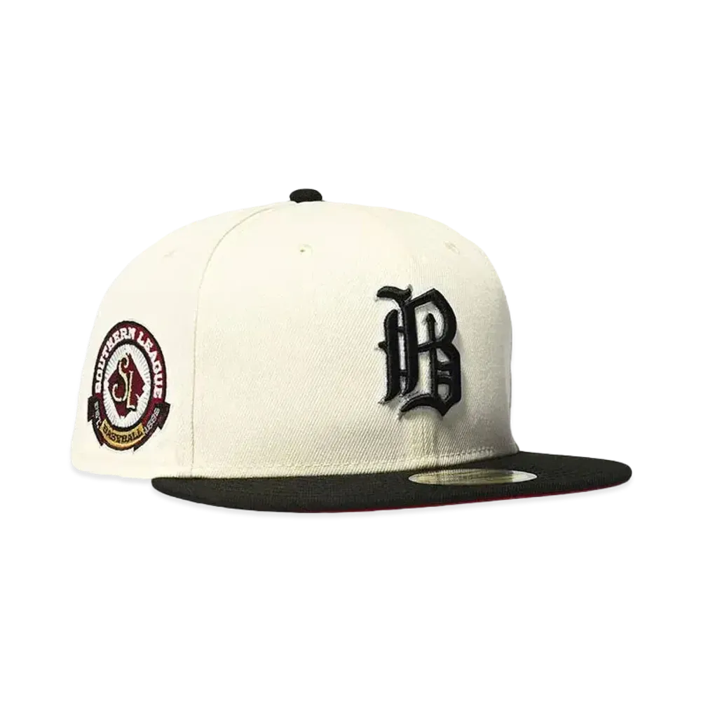 NEW ERA BIRMINGHAM BARONS SOUTHERN LG 59FIFTY "CHROME x BLACK x RED"