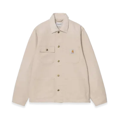 Carhartt WIP Michigan Coat "Dusky Beige/Dusky Beige(Stone Canvas)"