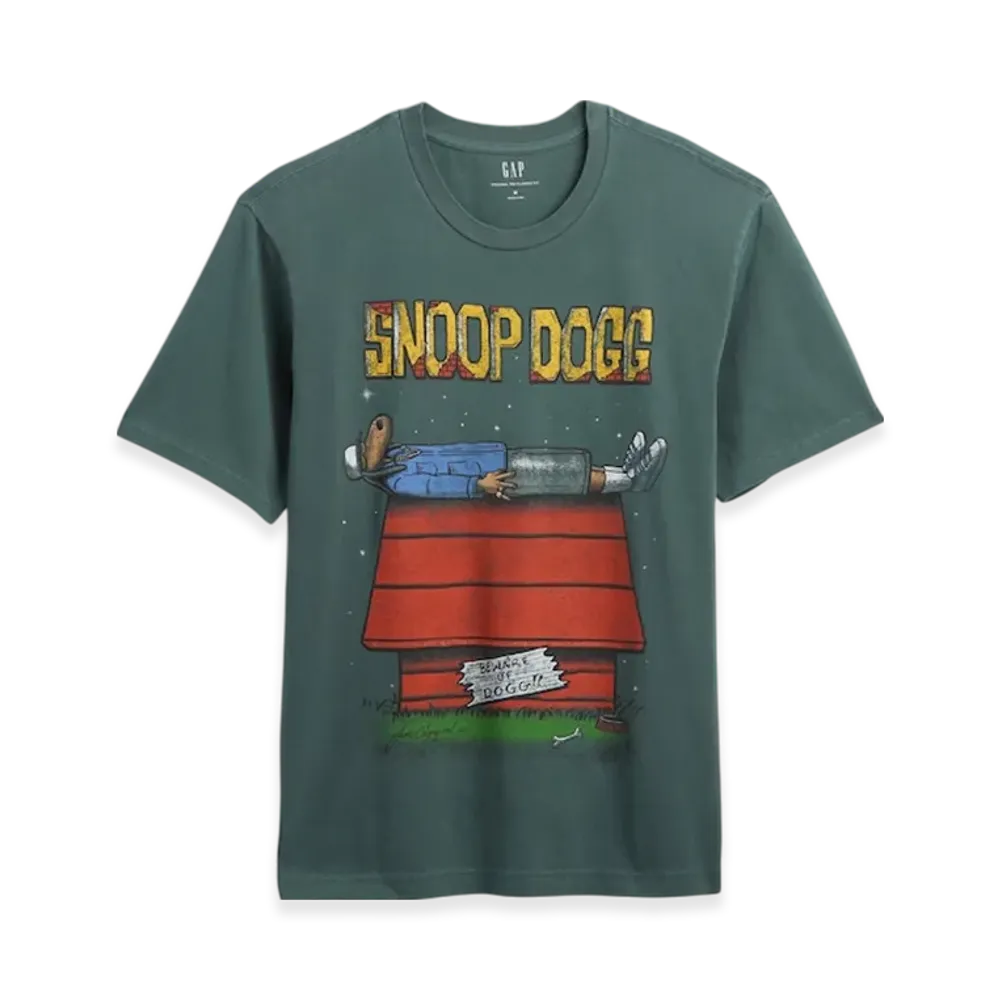 GAP Snoop Dogg Relaxed Graphic T-Shirt "Essex Green"