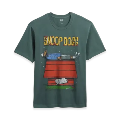 GAP Snoop Dogg Relaxed Graphic T-Shirt "Essex Green"