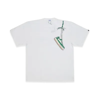 SAPEur x northwave Shoulder S/S Tee "Green/White"