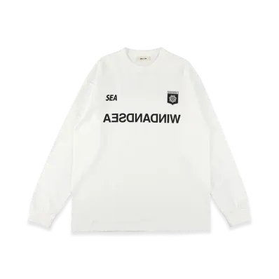 WIND AND SEA x Playstation L/S Tee "White"