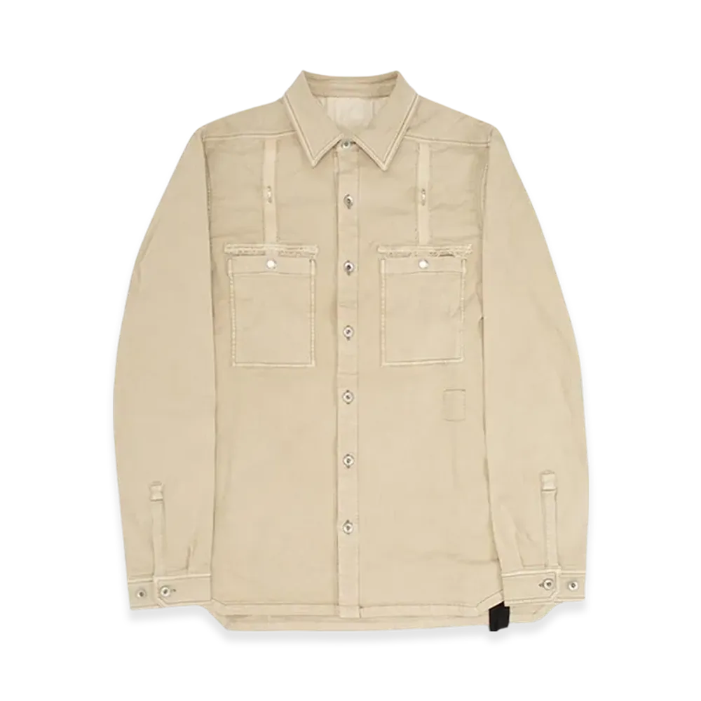 Rick Owens DRKSHDW Work Denim Shirt "Mineral"
