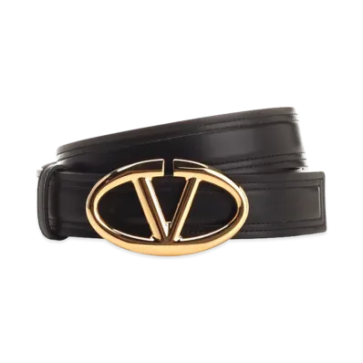 Valentino Women's "Vlogo Signature" Belt "Brown"