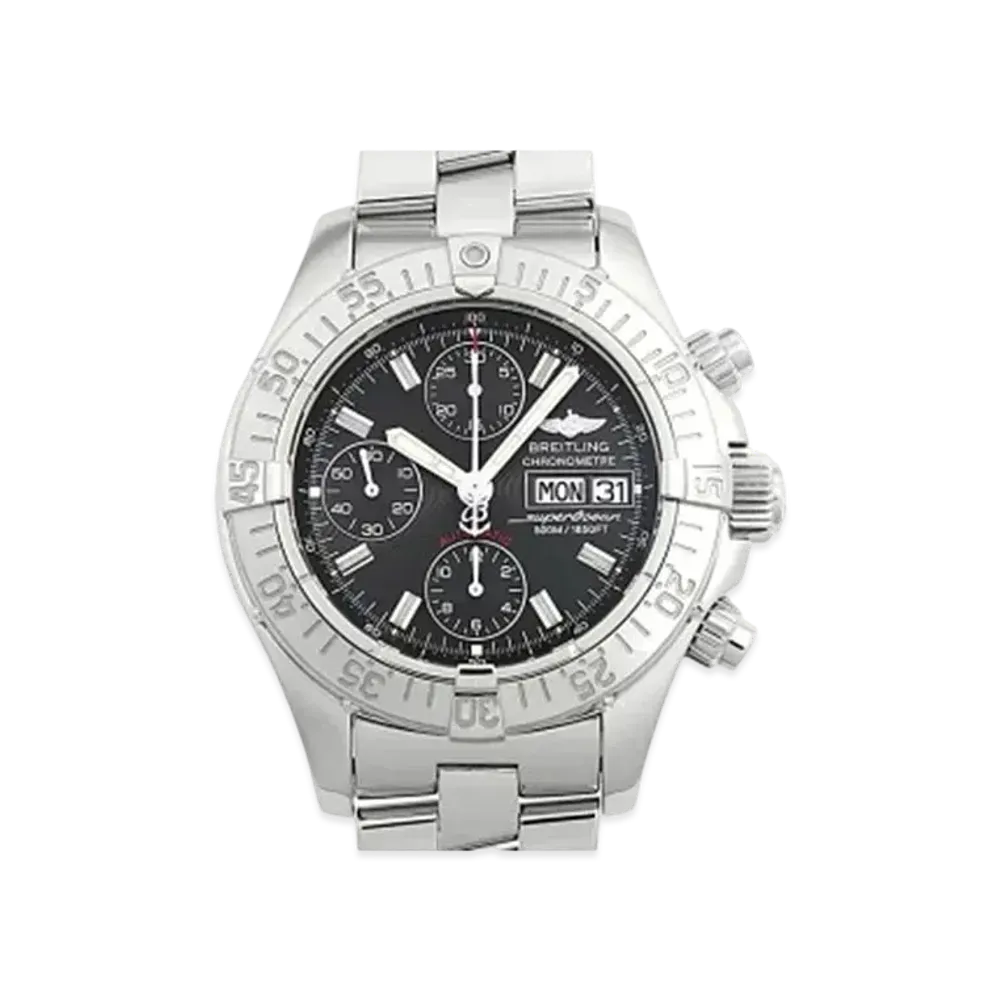 Breitling Chrono Superocean Japan Exclusive 400 "Black/Stainless Steel"