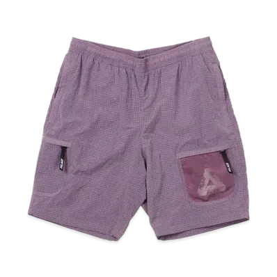PALACE CRIPSTOP GRID SHORTS "Purple"
