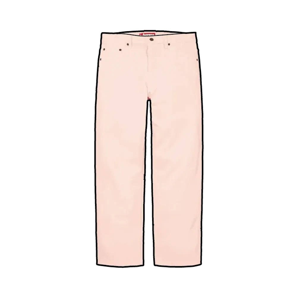 Supreme Regular Jean (25FW) "Pale Pink"
