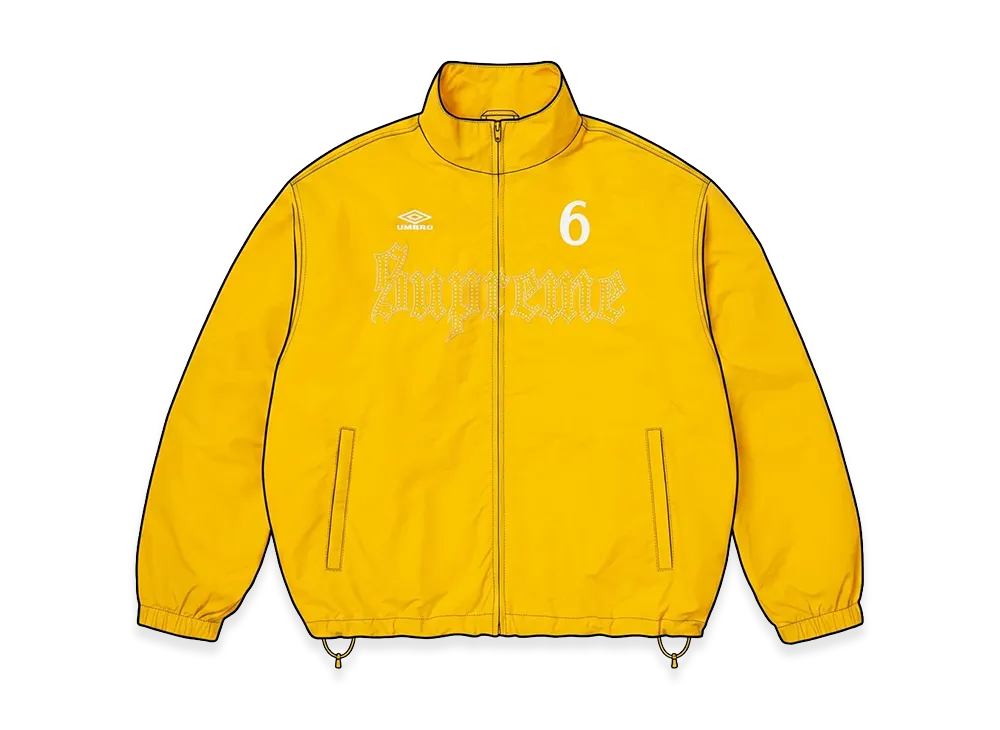 Supreme x Umbro Rhinestone Track Jacket "Yellow"