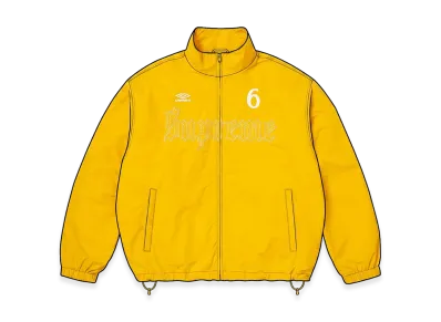 Supreme x Umbro Rhinestone Track Jacket "Yellow"