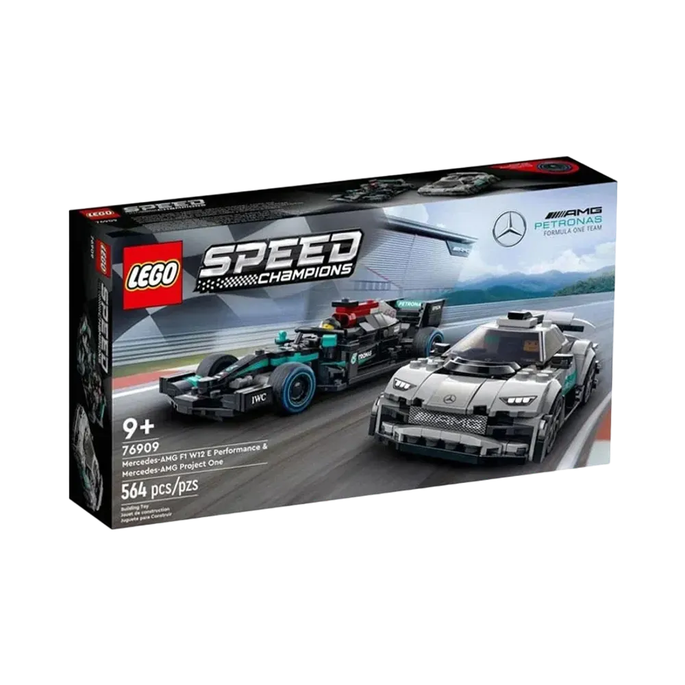 LEGO SPEED CHAMPIONS "Mercedes-AMG F1 W12 E Performance & Mercedes-AMG Project One" [76909]
