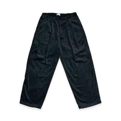 ALOUND Ventilation Twotuck Corduroy Pants "Black"