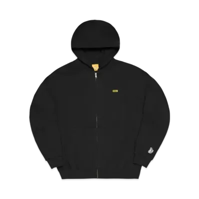 FR2 USA Cotton Small Box Logo Embroidery Zip Hoodie "Black"