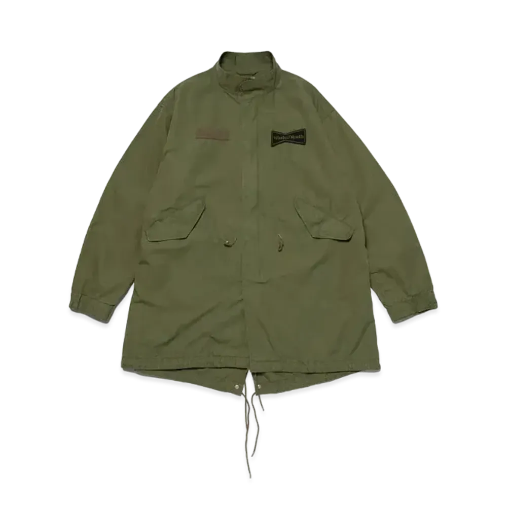Wasted Youth Fishtail Coat "Olive Drab" / VERDY