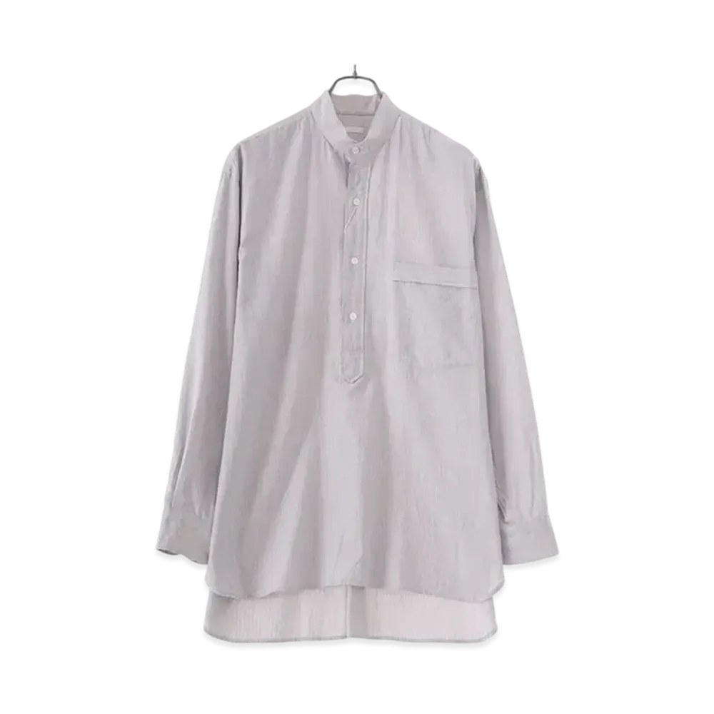 COMOLI C/CA Stripe Pullover Shirt "Stripe"