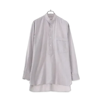 COMOLI C/CA Stripe Pullover Shirt "Stripe"