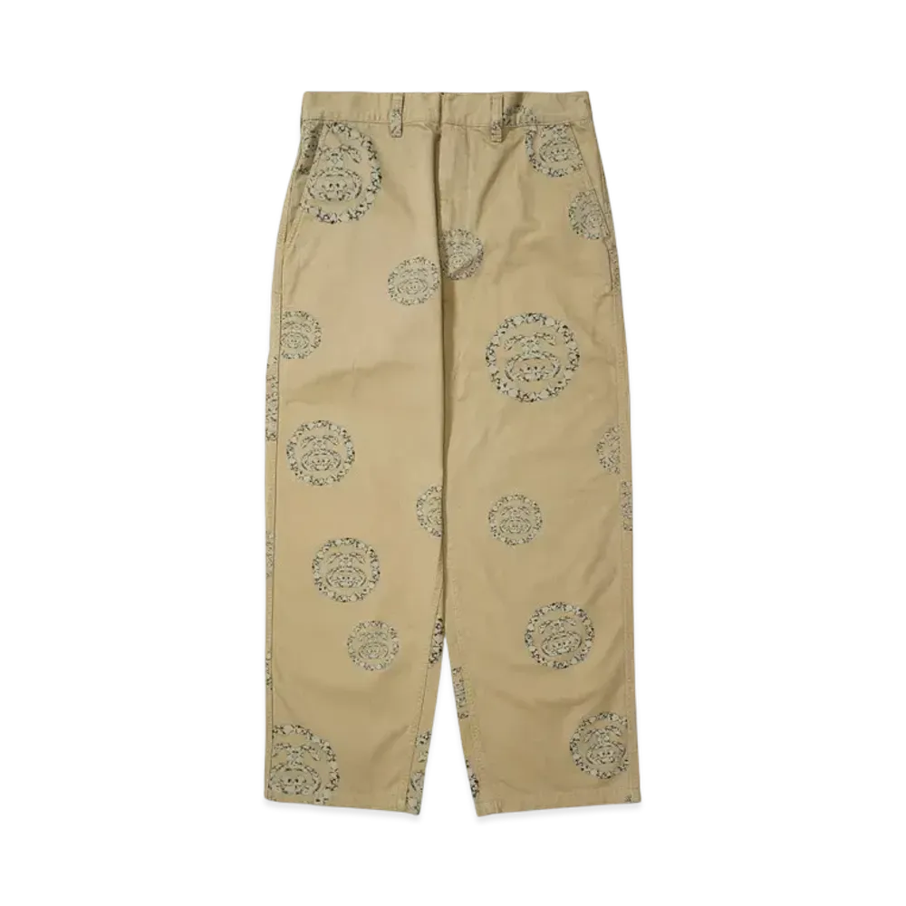 Stussy x Denim Tears Ss Wreath Chino "Khaki" 316091