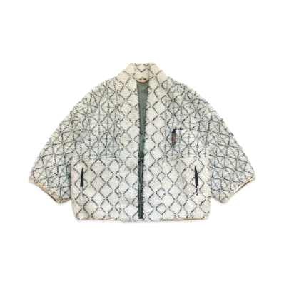 KAPITAL ROAD ACCARDED BOAR FLEECE CASA JACKET "Quinity"