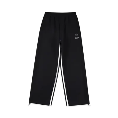 Unknown London Stripe Track Pants "Black"