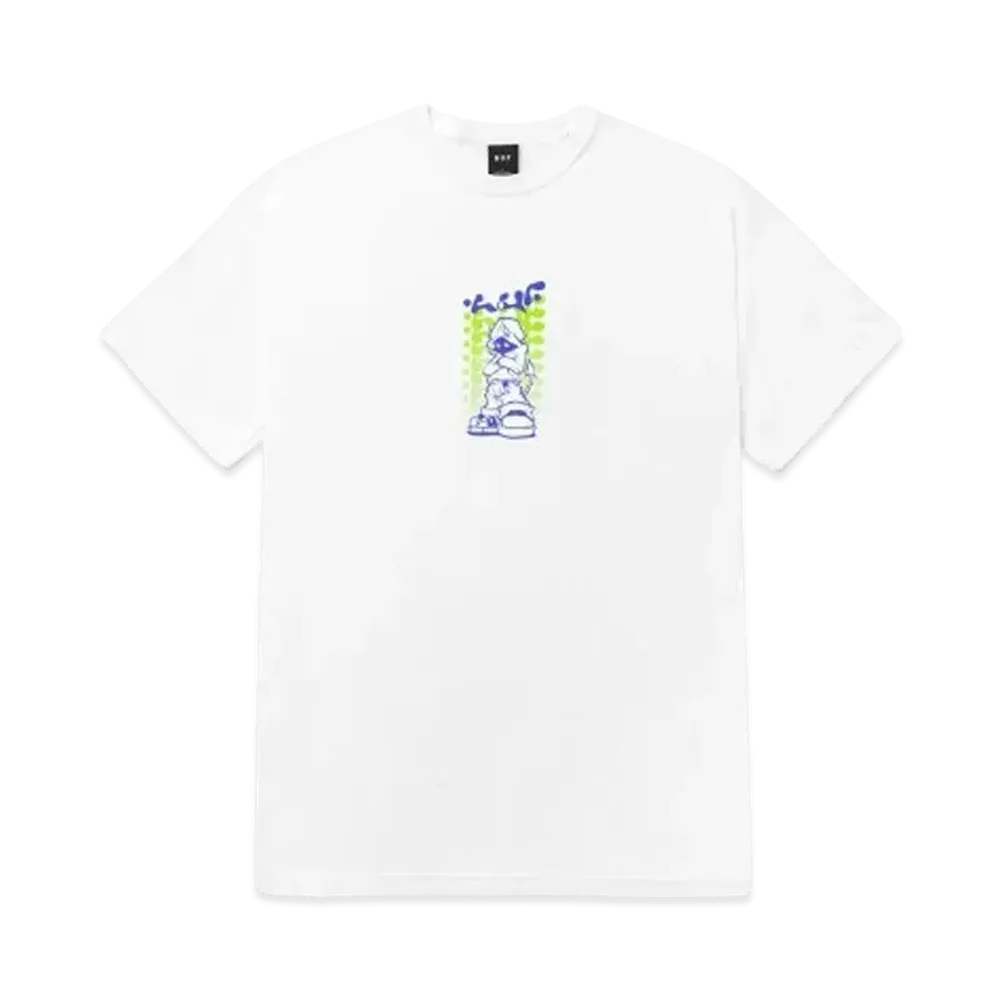 HUF Hell Razor Tee "White"