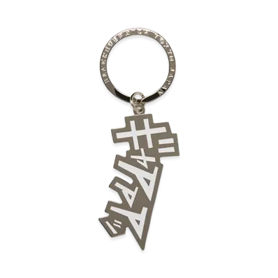 BlackEyePatch x Initial D Key Ring "Silver"
