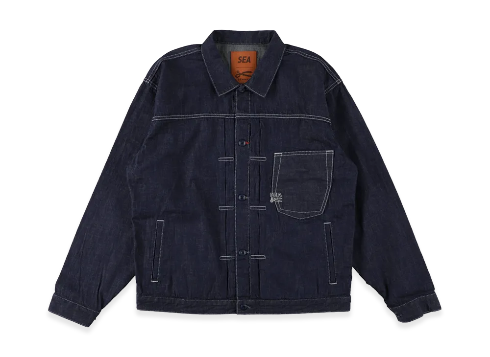 WIND AND SEA x DENHAM Journey Shirt "Indigo"