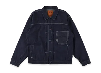 WIND AND SEA x DENHAM Journey Shirt "Indigo"