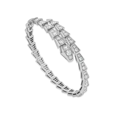 BVLGARI Serpenti Viper Bracelet 18K "White Gold"