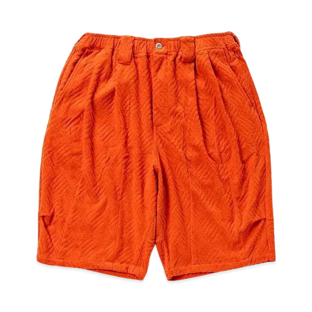 TIGHTBOOTH Checker Plate Big Shorts "Orange"