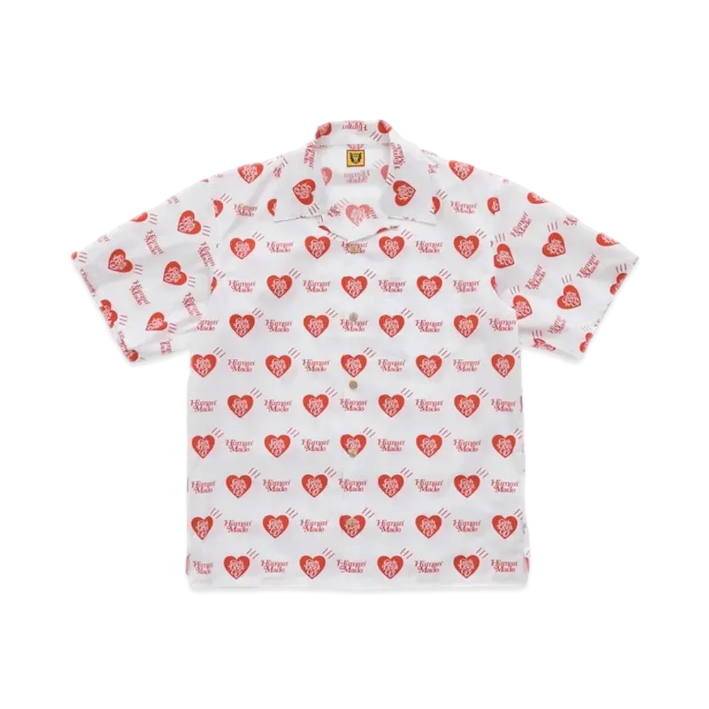 HUMAN MADE Girls Don't Cry Shirt "White" / VERDY