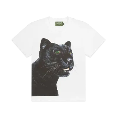 DENIM TEARS Green Eyed Panther Tee "White"