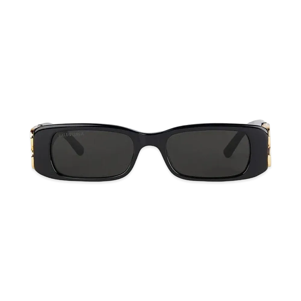 BALENCIAGA Dynasty Rectangle Sunglasses "Black"