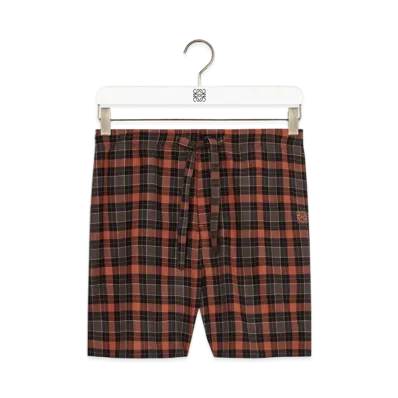 LOEWE Shorts "Orange/Black"