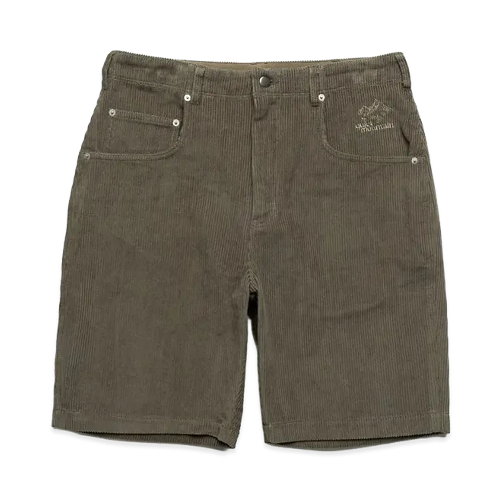 Creek Angler's Device x quiet mountain Corduroy Short "Khaki"