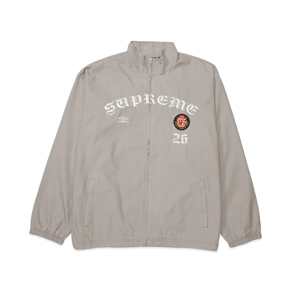 Supreme x Umbro Cotton Ripstop Track Jacket "Grey"