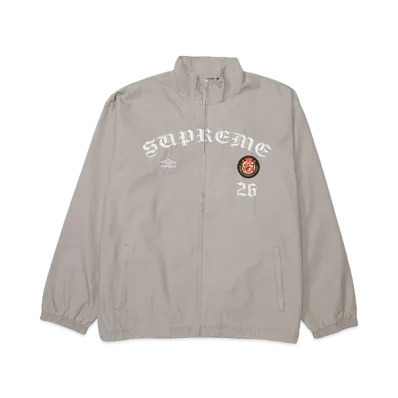 Supreme x Umbro Cotton Ripstop Track Jacket "Grey"
