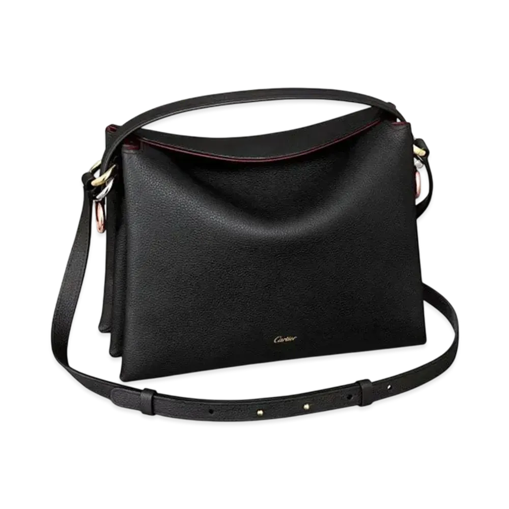 Cartier Handle Bag, Trinity "Black/Gold/Palladium/Pink Gold"