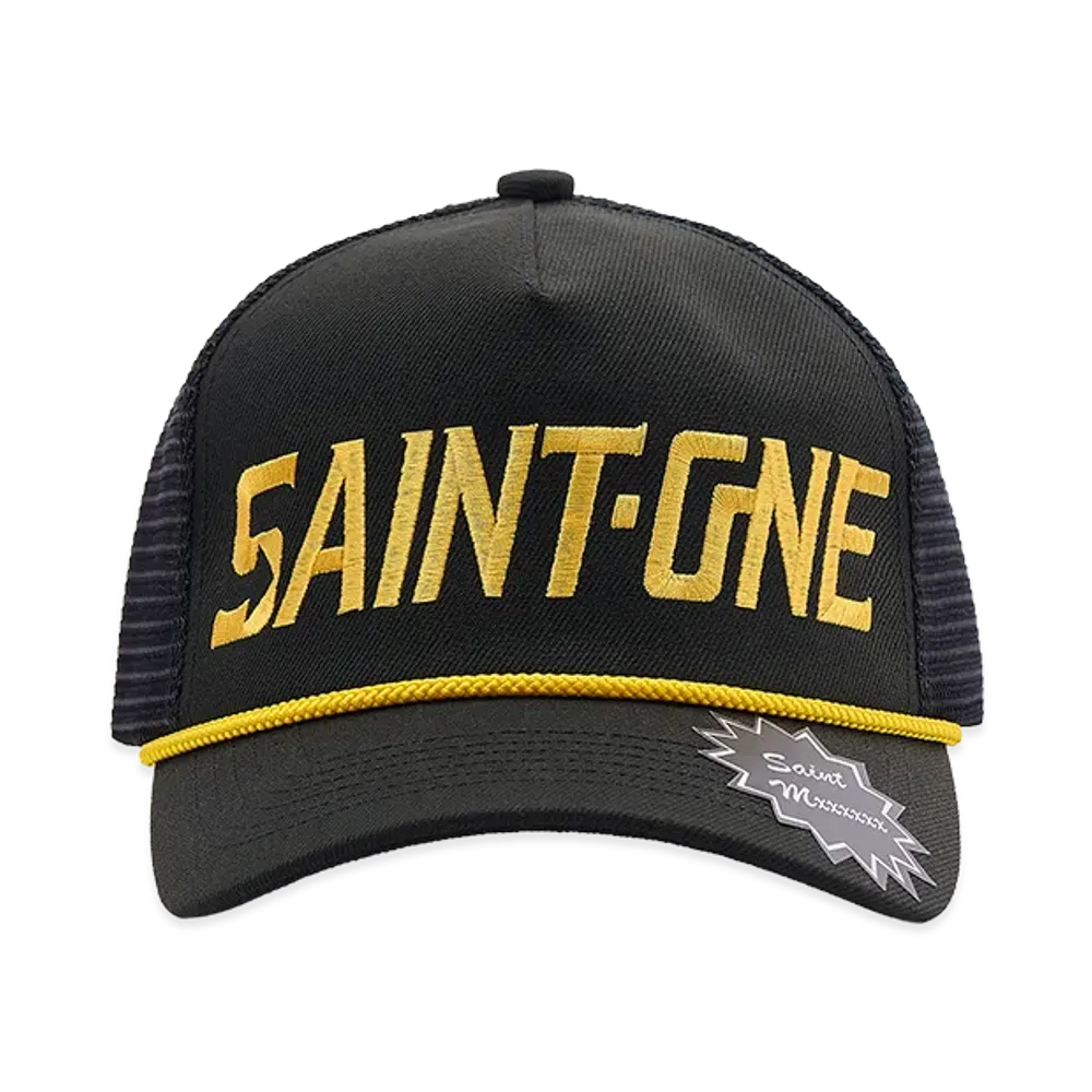 Saint Mxxxxxx Mesh Cap Saint One "Black"