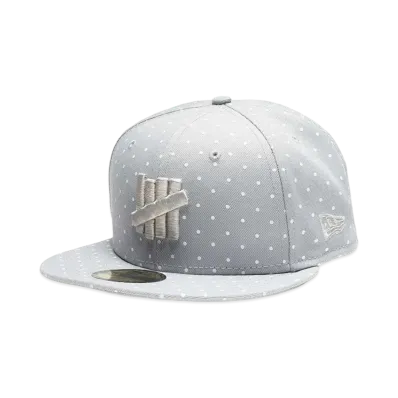 UNDEFEATED x NE Icon Dot Fitted "Light Gray"