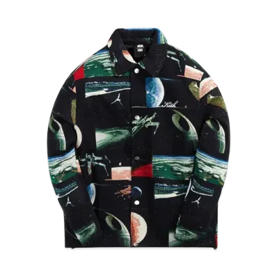 Kith Star Wars Planets Coaches Jacket "Black"