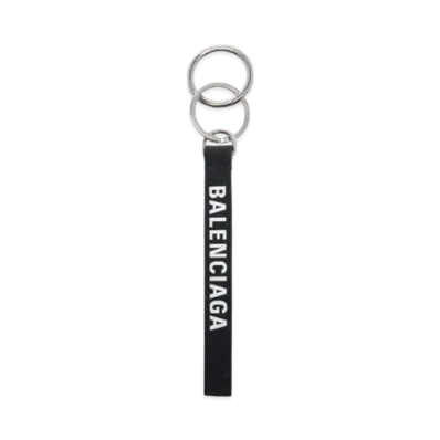 BALENCIAGA Everyday Key Ring "Black"