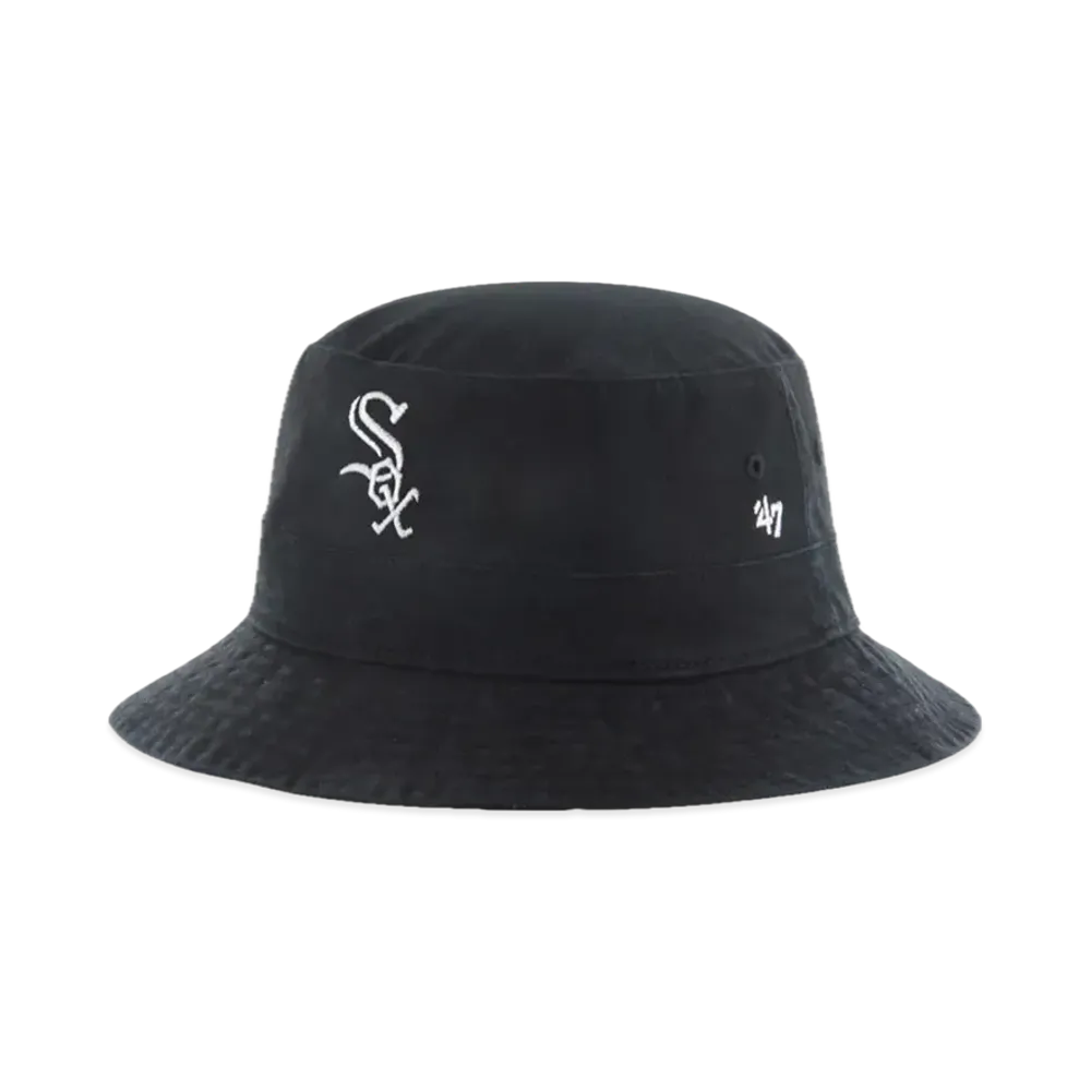 47 Bucket Hat "White Socks Black"