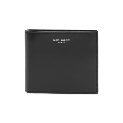Saint Laurent Logo Wallet "Black"