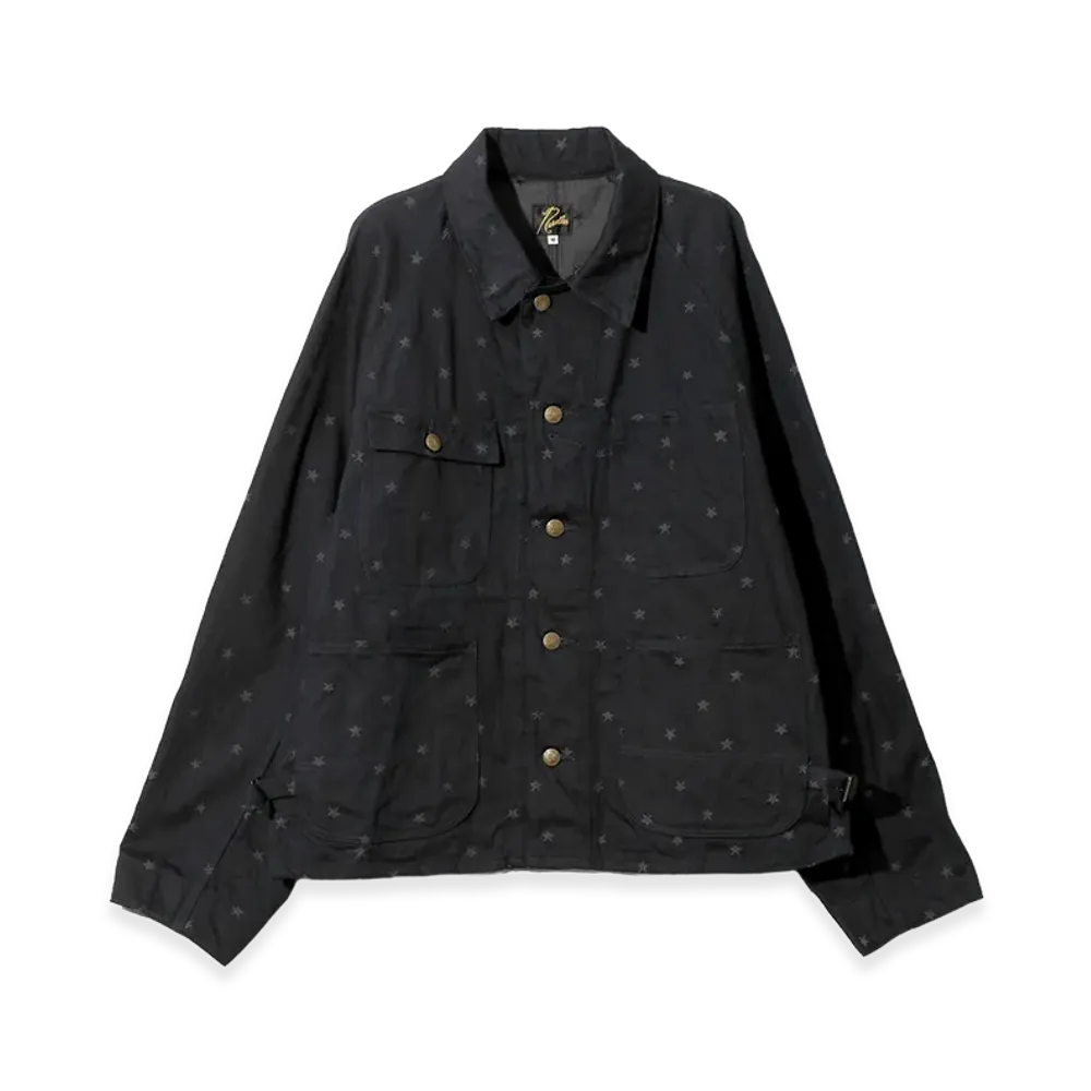 NEEDLES Short Coverall - 10oz Denim Jacquard "Indigo"