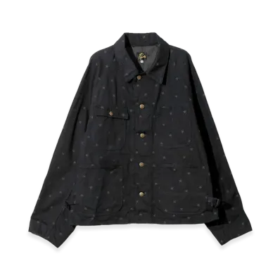 NEEDLES Short Coverall - 10oz Denim Jacquard "Indigo"