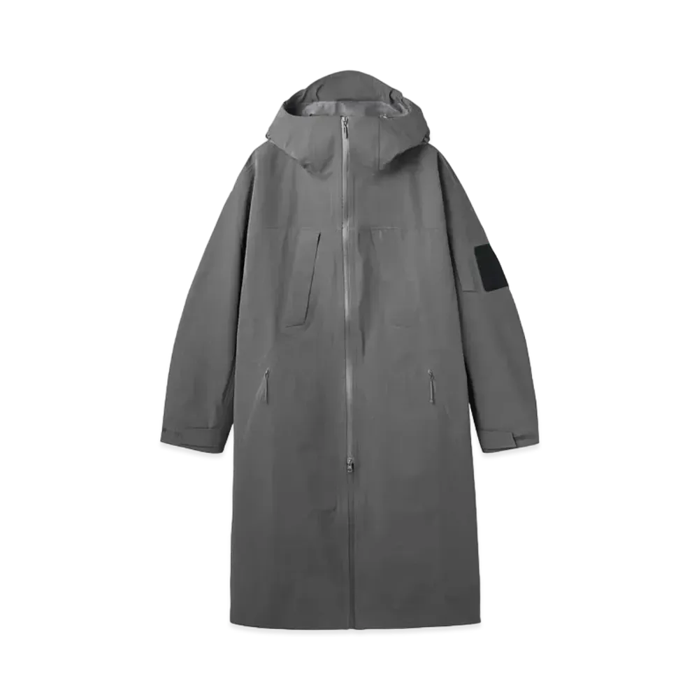 DESCENTE Allterrain Hard Shell Hooded Coat "Nell Gray"