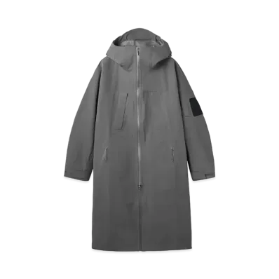 DESCENTE Allterrain Hard Shell Hooded Coat "Nell Gray"