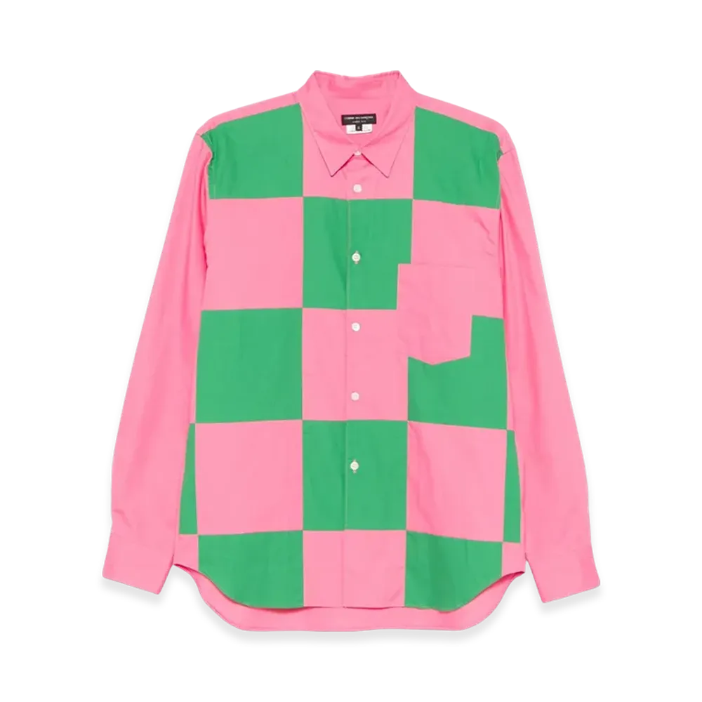 COMME des GARCONS HOMME PLUS Check Shirt "Pink"